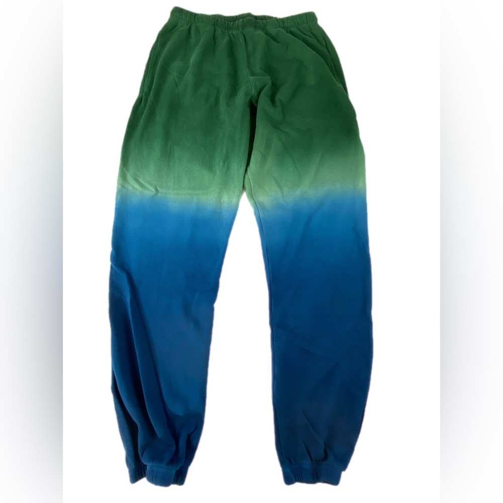 Michael Lauren Viper Ombré Sweatpant in Algae Medium NWT - Picture 5 of 14